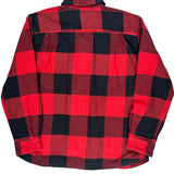 Carhartt Checked Flannel Shirt - XL Black Cotton