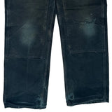 Carhartt Carpenter Trousers - 32W 30L Black Cotton