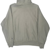 Reverse Weave Champion Hoodie - Large Beige Cotton