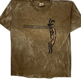 Grand Canyon Prairie Mountain Single Stitch T-Shirt - Large Brown Cotton
