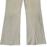 True Religion Boot Cut Jeans - 32W UK 10 Cream Cotton