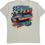 Ward Burton Fruit Of The Loom Nascar T-Shirt - XL White Cotton