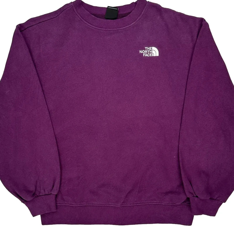 The North Face Sweatshirt - Small Purple Cotton