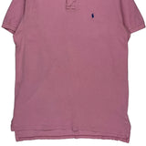 Polo By Ralph Lauren Polo Shirt - Large Pink Cotton