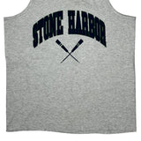 Stone Harbor Anvil Single Stitch Vest - XL Grey Cotton