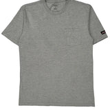 Dickies T-Shirt - Large Gray Cotton Blend
