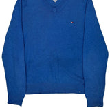 Tommy Hilfiger Jumper - Medium Blue Cotton