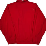 Nebraska Track And Field Adidas Striped Track Jacket - 2XL Red Cotton Blend