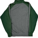 Packers Nfl Zip Up - Large Gray Cotton Blend