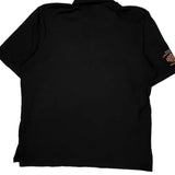Harley Davidson Graphic Polo Shirt - 2XL Black Cotton Blend