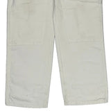 Dickies Carpenter Trousers - 31W 31L White Cotton