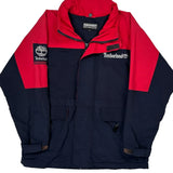 Timberland Spellout Windbreaker - Small Navy Nylon