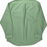 Ralph Lauren Striped Shirt - XL Green Cotton
