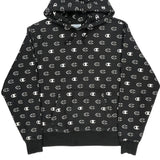 Reverse Weave Champion Hoodie - XL Black Cotton