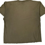 Made In USA Faded Nike T-Shirt - XL Khaki Cotton