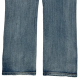 Farm Girl Boot Cut Jeans - 32W US 6 Blue Cotton