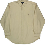 Ralph Lauren Shirt - XL Yellow Cotton