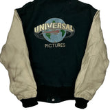 Universal Pictures Mac Murray Varsity Jacket - Small Beige Leather