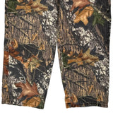 Mossy Oak Camo Trousers - 36W 29L Khaki Cotton