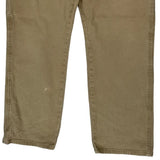 Wrangler Carpenter Trousers - 36W 30L Khaki Cotton
