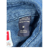 Wrangler Denim Shirt - Medium Blue Cotton