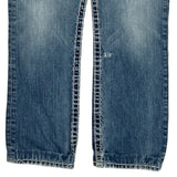 True Religion Contrast Stitch Jeans - 30W UK 8 Blue Denim