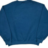 Eeyore Disney Cartoon Sweatshirt - Large Blue Cotton Blend