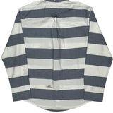 Tommy Hilfiger Striped Shirt - XL Gray Cotton