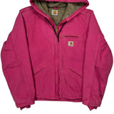 Carhartt Jacket - Large Pink Cotton Blend
