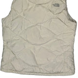 550 Fill The North Face Gilet - Large Cream Polyester