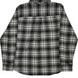 Trout Run Woolrich Checked Flannel Shirt - XL Black & White Cotton