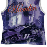 Hamlin Chase Authentics Nascar Aop Tank Top - 2XL Purple Polyester