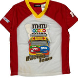 Age 6-7 Kyle Busch Racing Team Nascar Graphic Jersey - Small Red Polyester