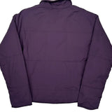 Reebok Reversible Jacket - Small Purple Nylon