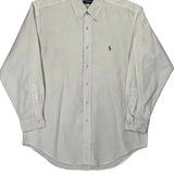 Ralph Lauren Shirt - Large White Cotton