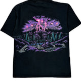 Cal Cru Graphic T-Shirt - Large Purple Cotton