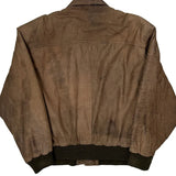 Britches Leather Jacket - Large Brown Leather