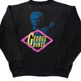 George Jones Tultex Band Sweatshirt - Large Black Cotton