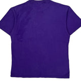 Winnie The Pooh And Tigger Disney Cartoon T-Shirt - Large Purple Cotton