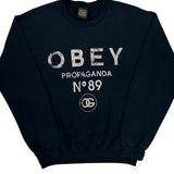 Propaganda No. 89 Obey Sweatshirt - Small Black Cotton