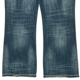 Rock & Roll Cowboy Boot Cut Jeans - 38W 31L Blue Cotton Blend