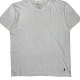 Polo By Ralph Lauren T-Shirt - Large White Cotton