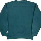 Starter Sweatshirt - Medium Green Cotton Blend