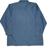 Dickies Shirt - XL Blue Cotton Blend