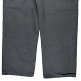 Carhartt Double Knee Carpenter Trousers - 34W 30L Grey Cotton