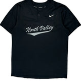 North Valley Nike Graphic Jersey - Large Black Polyester