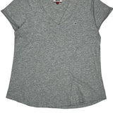 Tommy Jeans T-Shirt - Small Grey Cotton
