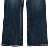 Big Star Boot Cut Jeans - 33W US 8 Dark Wash Cotton Blend