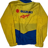 Suzuki Racing Unbranded Graphic Windbreaker - XL Blue Nylon