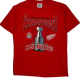Detroit Red Wings Lee Sport Nhl T-Shirt - Large Red Cotton